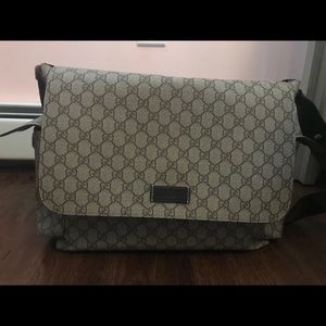 Gucci GG Supreme Diaper Bag